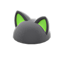 Animal Crossing flashy pointy-ear animal hat|Black Image