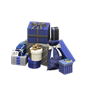 Animal Crossing gift pile|Blue Image
