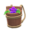 Animal Crossing grape-harvest basket (Brown) Image