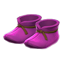 mage's boots Purple