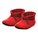 mage's boots Red