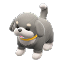 puppy plushie Gray & White