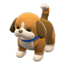 puppy plushie Tricolored