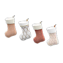 set of stockings brown