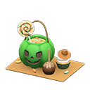 Animal Crossing spooky candy set|Green Image