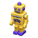 tin robot yellow