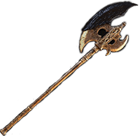 Gargoyle's Black Halberd