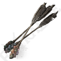 Rainbow Stone Arrow (fletched) *99