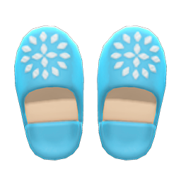 Babouches Blue