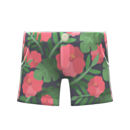 Botanical Shorts Black