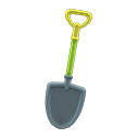 Colorful Shovel Black