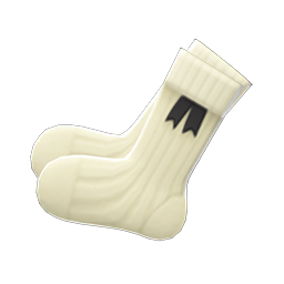 Country Socks Black ribbons