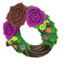 Dark Rose Wreath