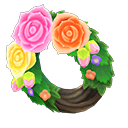 Fancy Rose Wreath