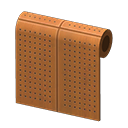 Perforated-Board Wall