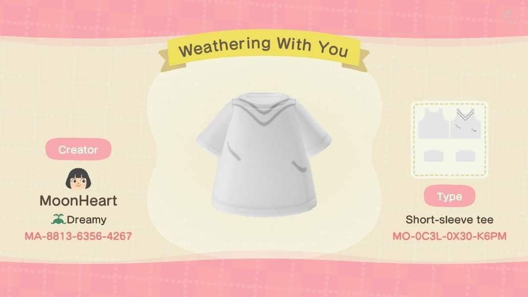 Animal Crossing Design Code: MO-0C3L-OX30-K6PM Weathering with you