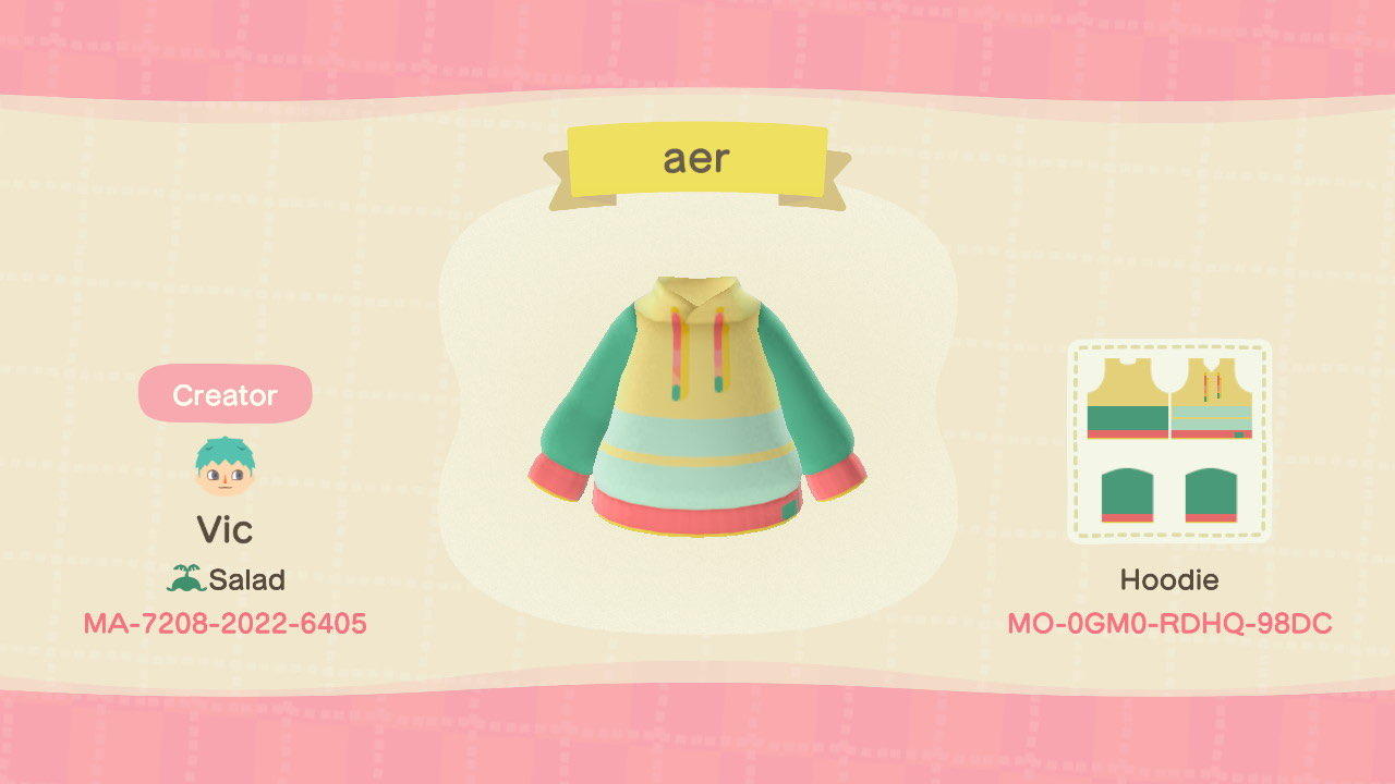 Animal Crossing Design Code: MO-0GM0-RDHQ-98DC aer