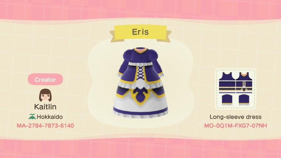 Animal Crossing Design Code: MO-0Q1M-FXG7-07NH Eris