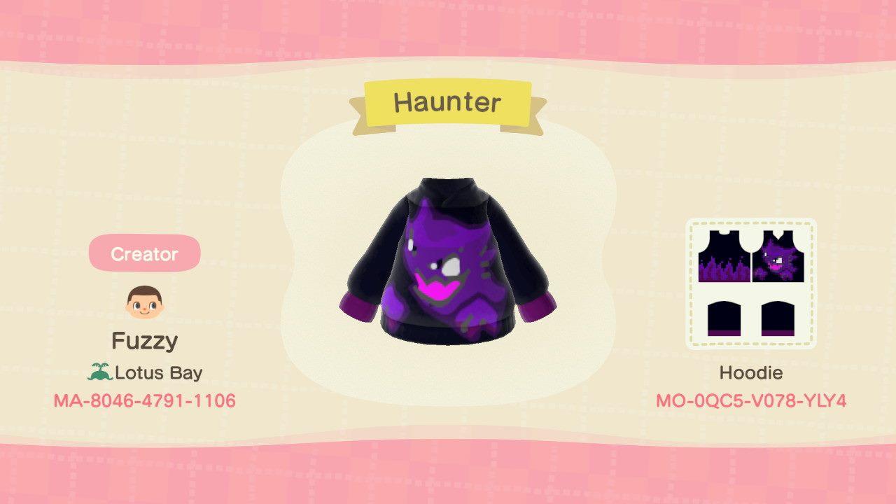 Animal Crossing Design Code: MO-0QC5-V078-YLY4 Haunter