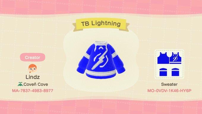 Animal Crossing Design Code: MO-0VDV-1K46-HY6P TB Lightning