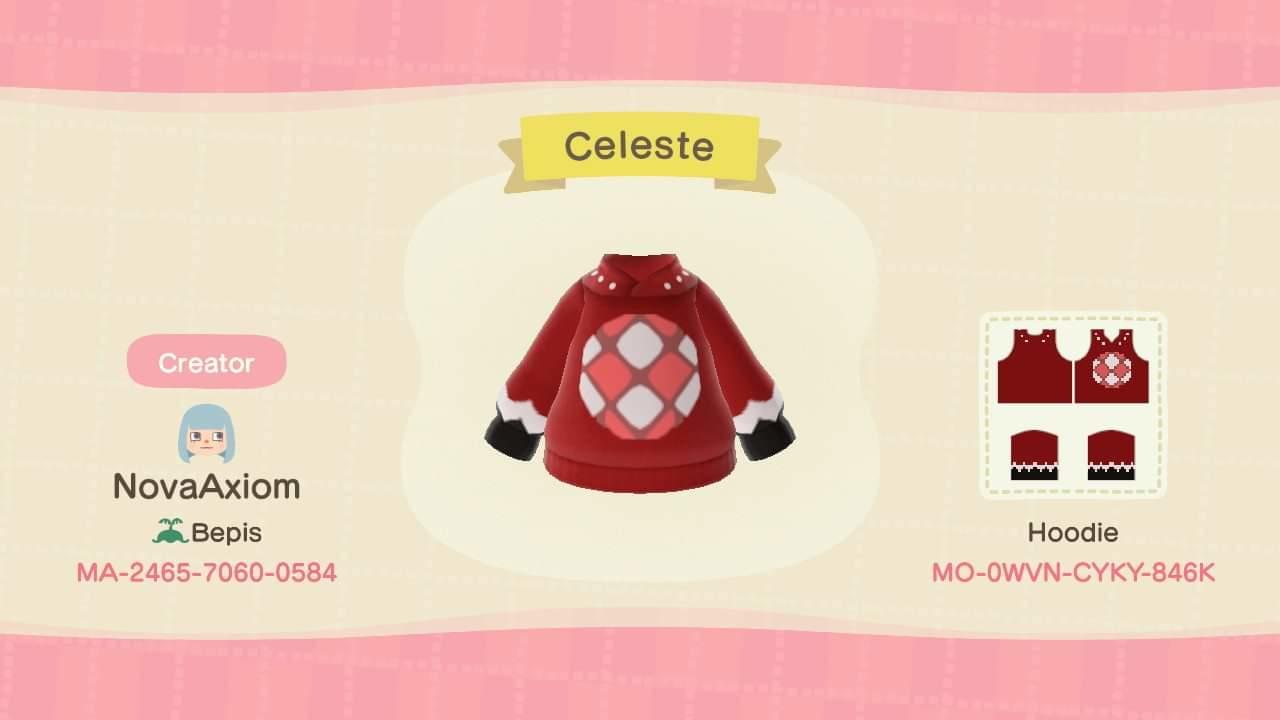 Animal Crossing Design Code: MO-0WVN-CYKY-846K Celeste
