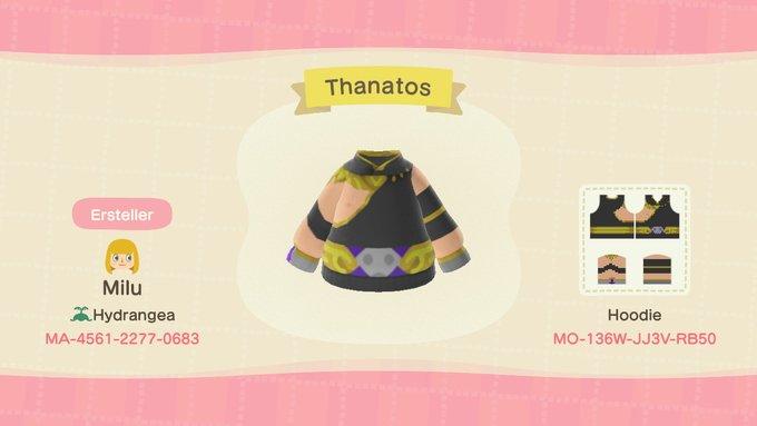 Animal Crossing Design Code: MO-136W-JJ3V-RB50 Thanatos