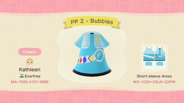 Animal Crossing Design Code: MO-1C5H-CNJK-QXPW PowerPuff Girls Z