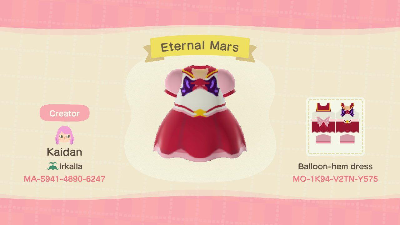 Animal Crossing Design Code: MO-1K94-V2TN-Y575 Eternal Mars