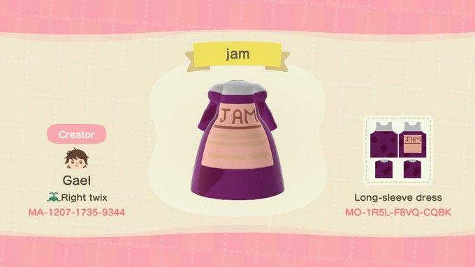 Animal Crossing Design Code: MO-1R5L-F8VQ-CQBK jam