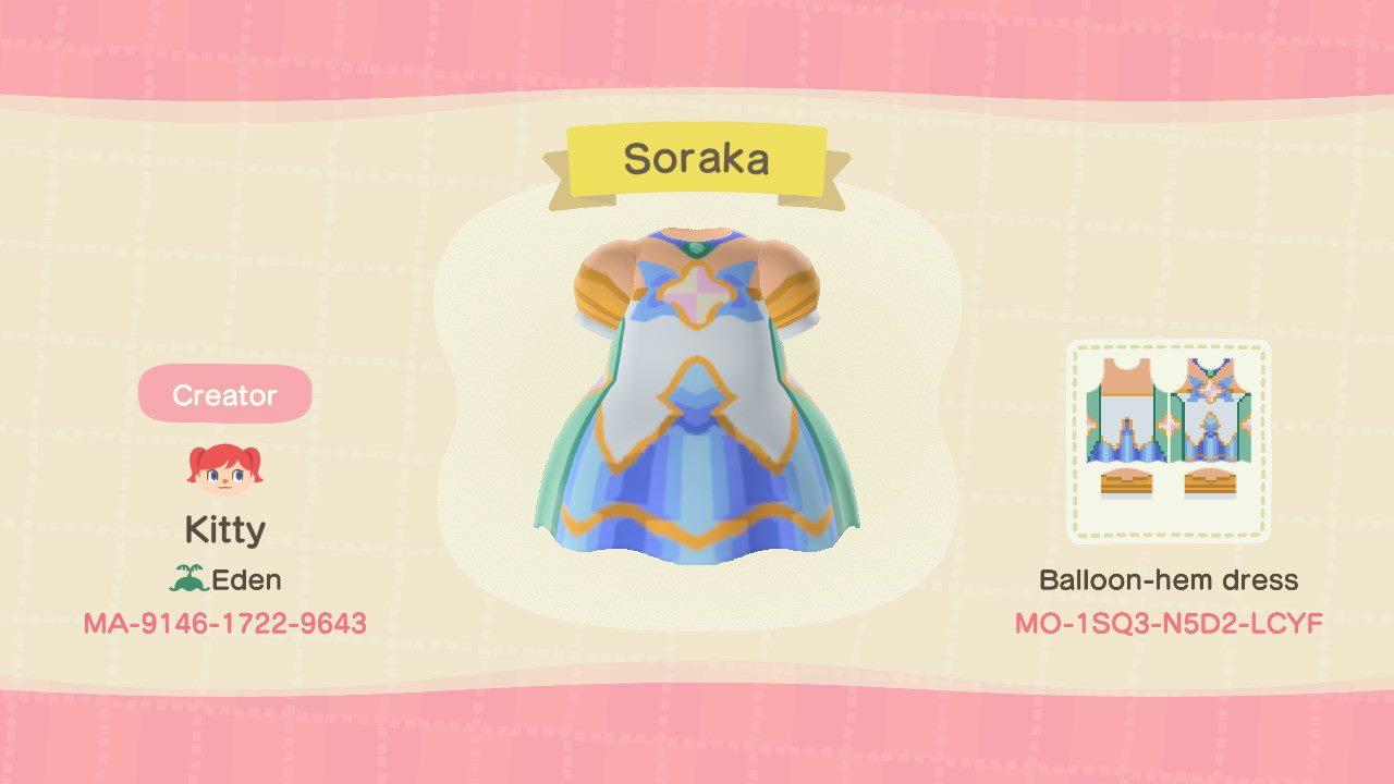 Animal Crossing Design Code: MO-1SQ3-N5D2-LCYF SG Soraka LoL