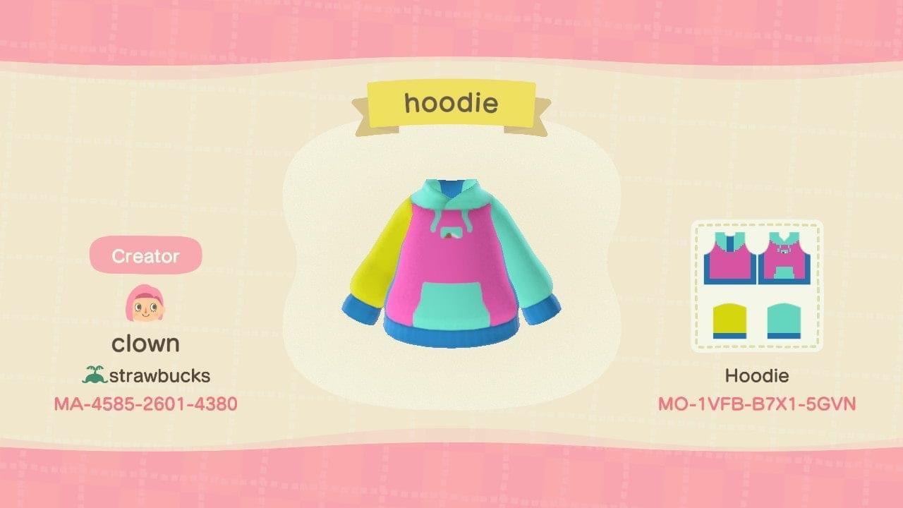 Animal Crossing Design Code: MO-1VFB-B7X1-5GVN ripndip hoodie