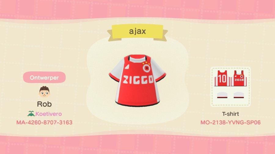 Animal Crossing Design Code: MO-2138-YVNG-SP06 Ajax