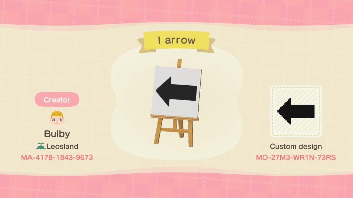 Animal Crossing Design Code: MO-27M3-WR1N-73RS Left Arrow