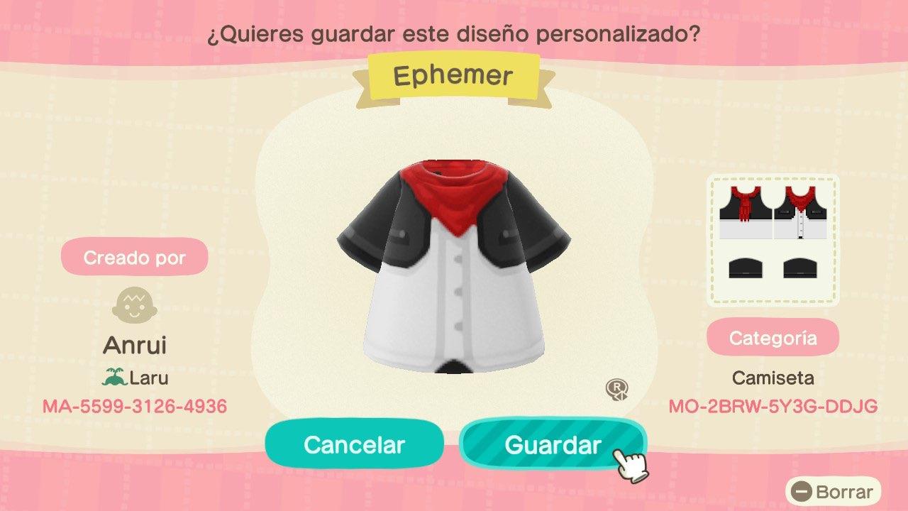 Animal Crossing Design Code: MO-2BRW-5Y3G-DDJG KHX - Ephemer