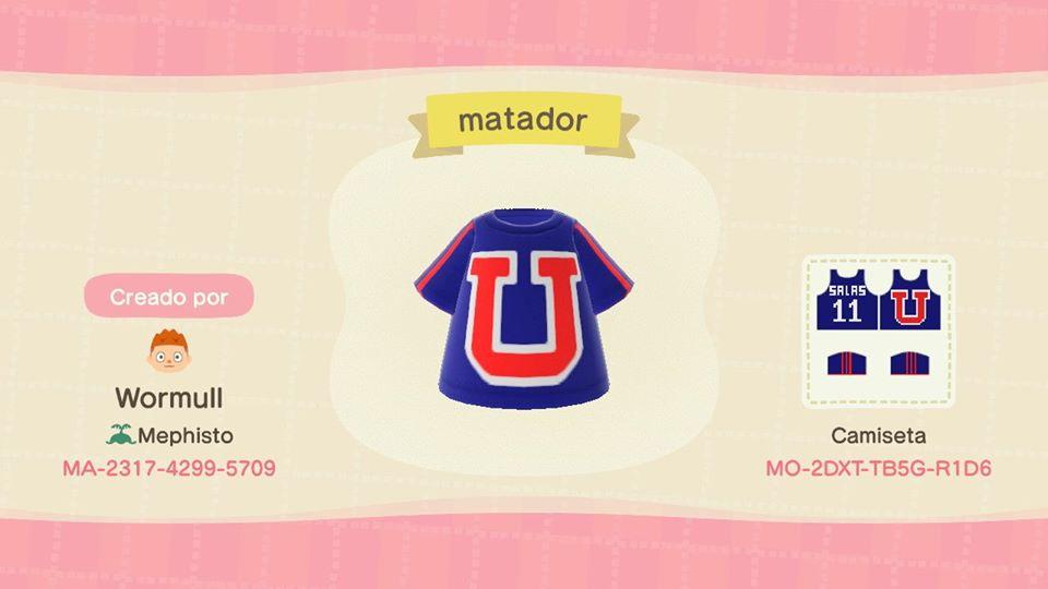 Animal Crossing Design Code: MO-2DXT-TB5G-R1D6 matador