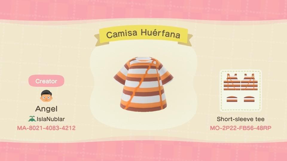 Animal Crossing Design Code: MO-2P22-FB56-48RP El Chavo Del Ocho