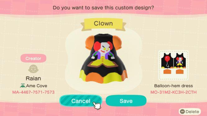 Animal Crossing New Horizons Design ID Codes, ACNH Creator IDs Database