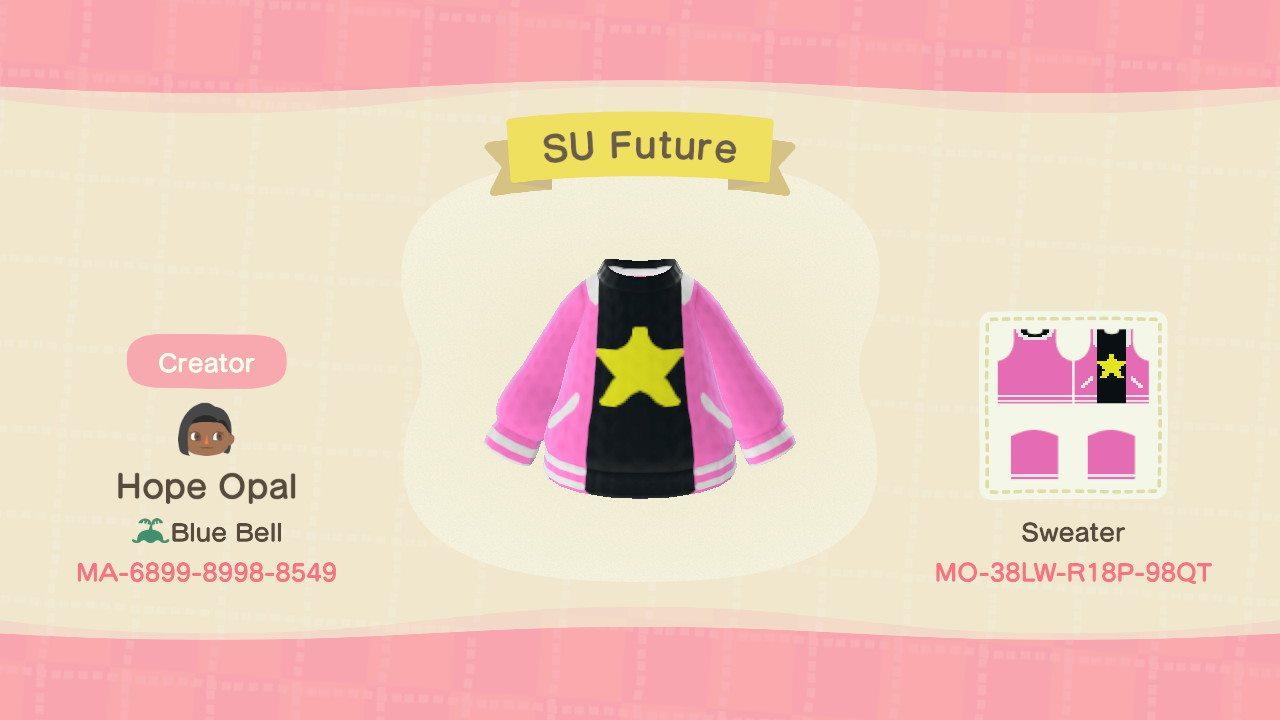 Animal Crossing Design Code: MO-38LW-R18P-98QT SU Future