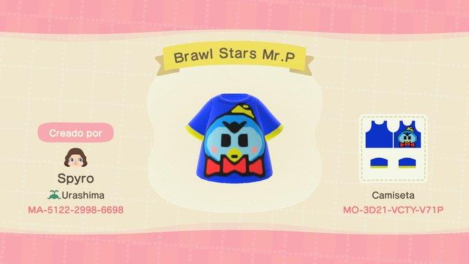Animal Crossing Design Code: MO-3D21-VCTY-V71P Mr. P T-Shirt