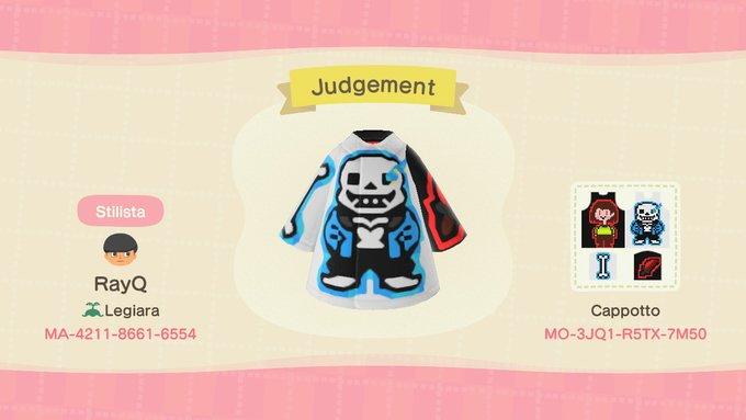 Animal Crossing Design Code: MO-3JQ1-R5TX-7M50 Judgement