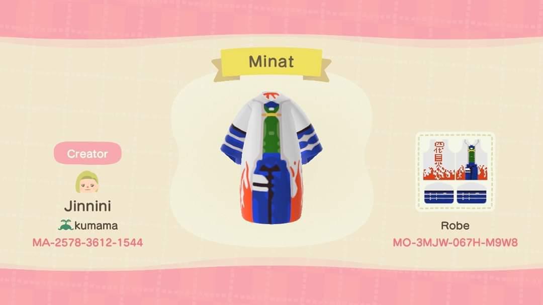 Animal Crossing Design Code: MO-3MJW-067H-M9W8 Minat