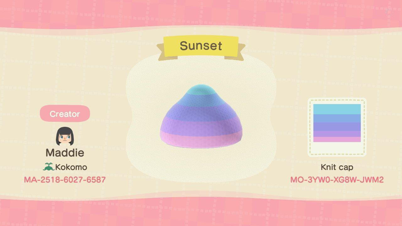 Animal Crossing Design Code: MO-3YW0-XG8W-JWM2 Sunset