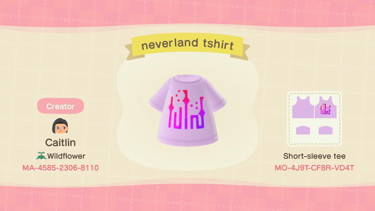 Animal Crossing Design Code: MO-4J9T-CF8R-VD4T (G) I-DLE Neverland