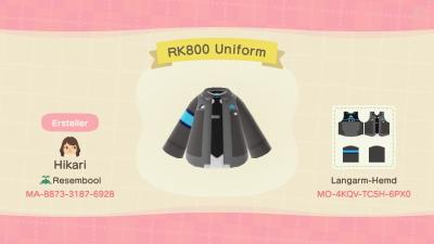 Animal Crossing Design Code: MO-4KQV-TC5H-6PX0 RK800 DBH Connor