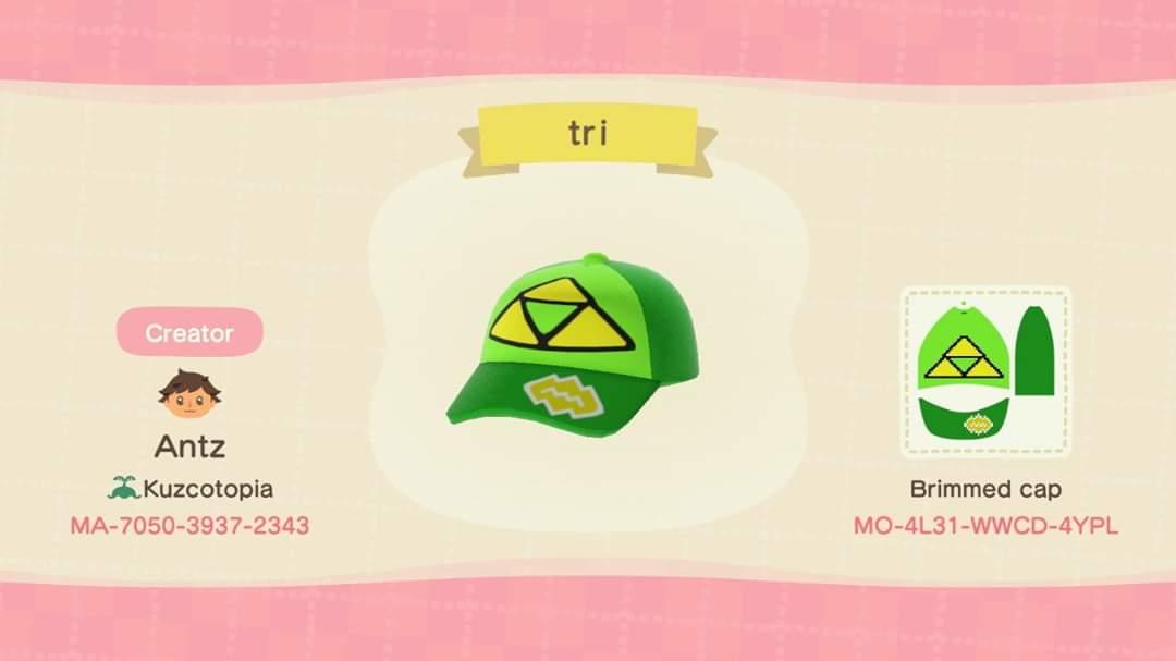 Animal Crossing Design Code: MO-4L31-WWCD-4YPL tri