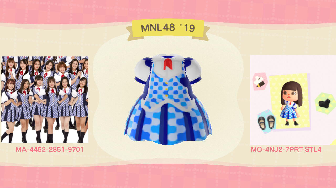 Animal Crossing Design Code: MO-4NJ2-7PRT-STL4 MNL48 ‘19