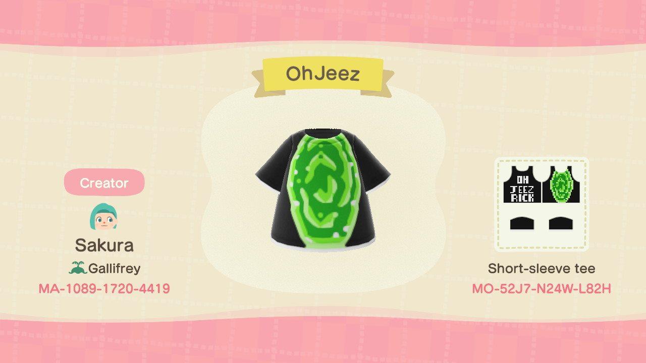 Animal Crossing Design Code: MO-52J7-N24W-L82H OhJeez