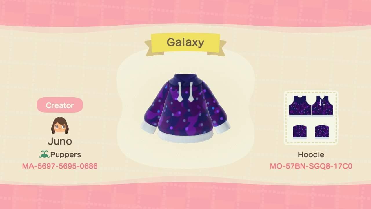 Animal Crossing Design Code: MO-57BN-SGQ8-17C0 Galaxy