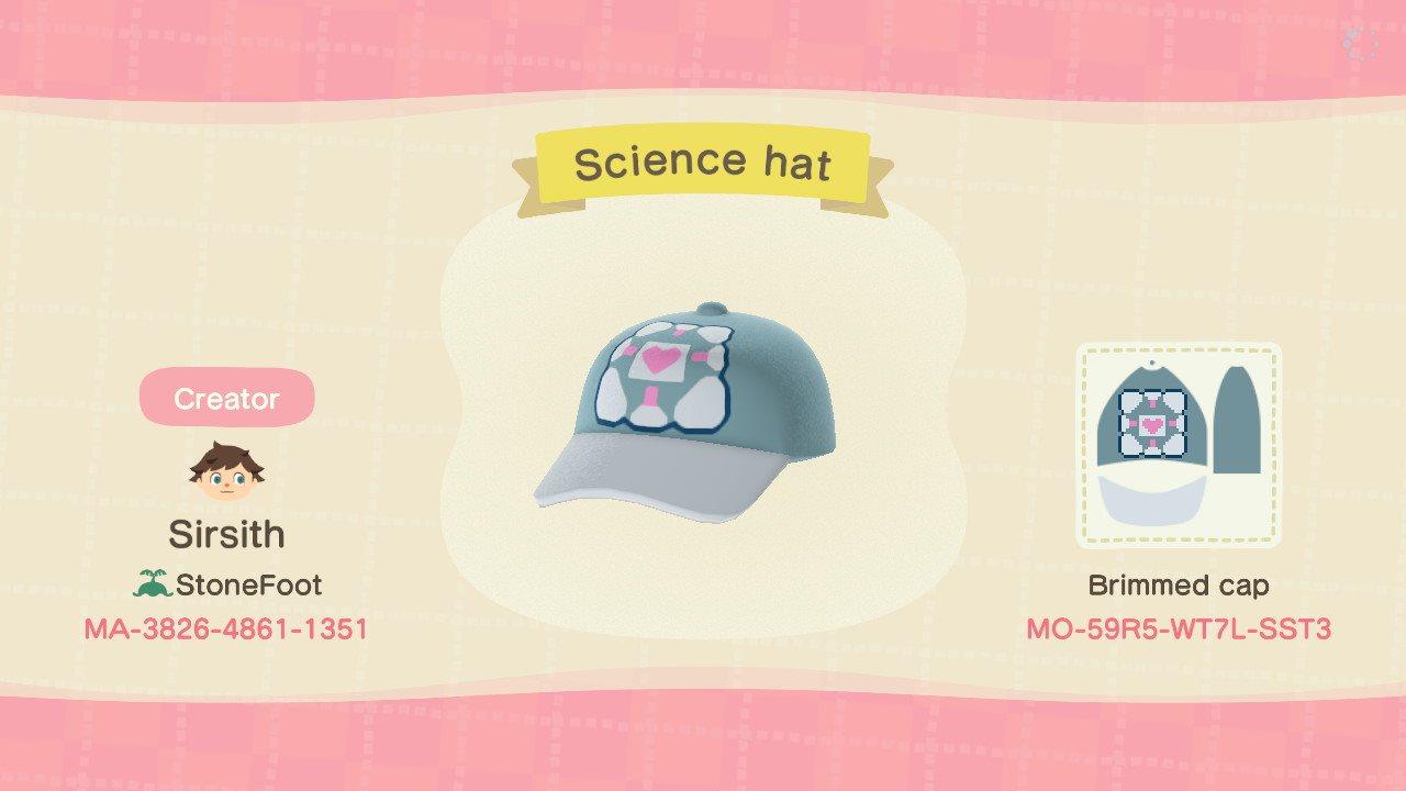Animal Crossing Design Code: MO-59R5-WT7L-SST3 Companion Cube