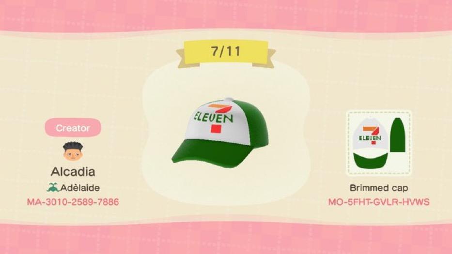 Animal Crossing Design Code: MO-5FHT-GVLR-HVWS 7/11